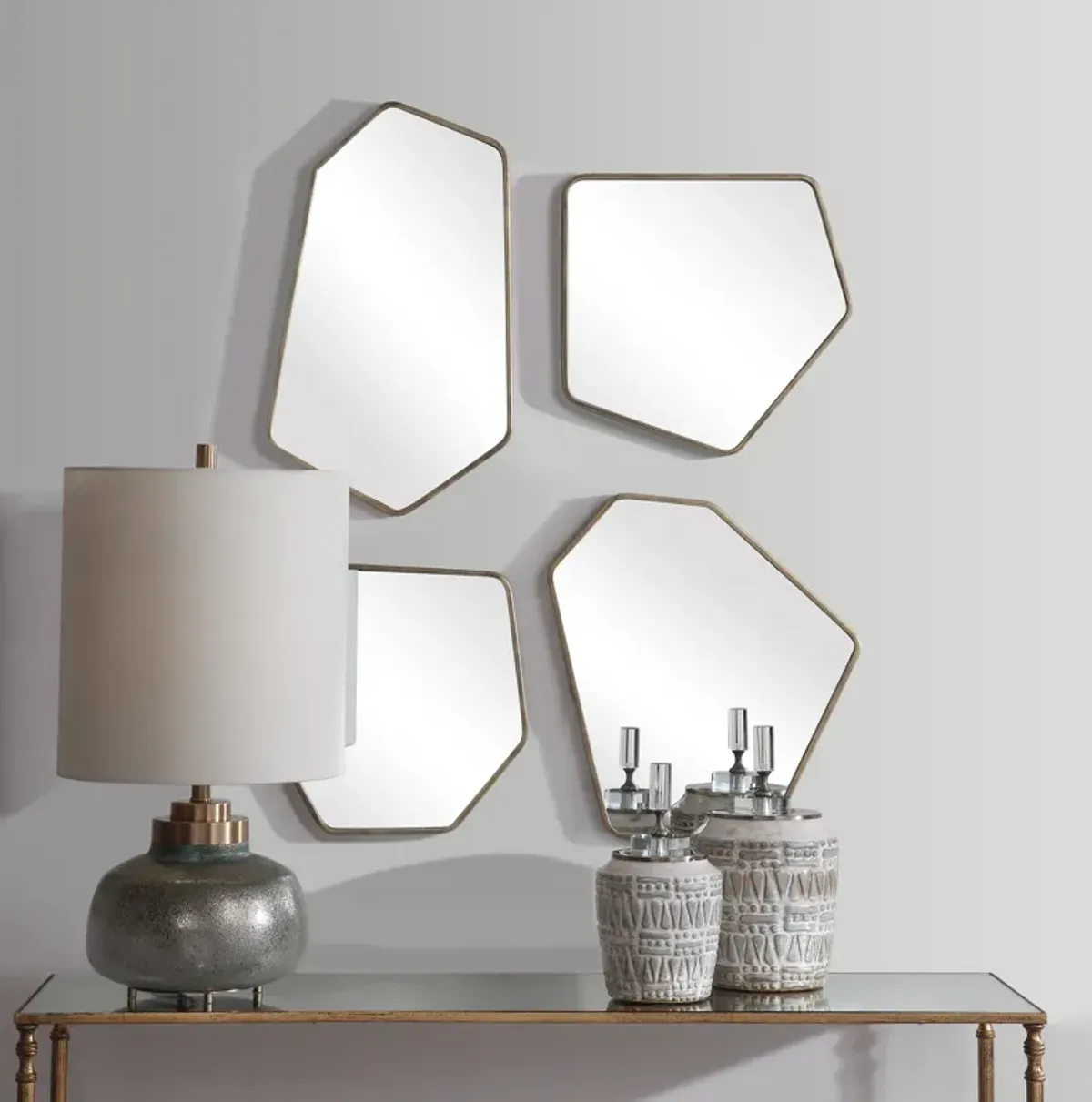 Linneah Modern Mirrors - Set of 4