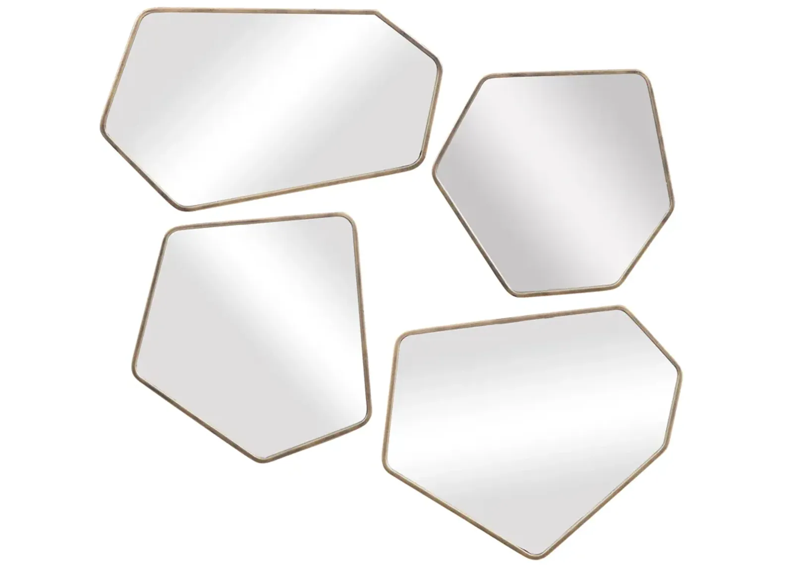 Linneah Modern Mirrors - Set of 4