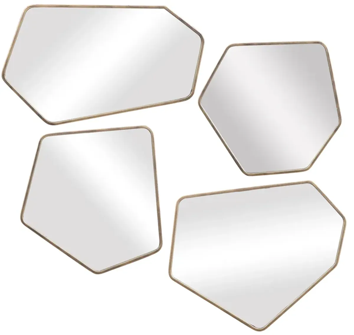 Linneah Modern Mirrors - Set of 4