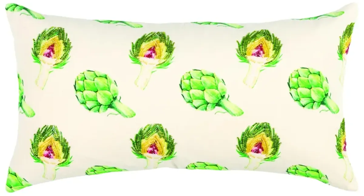 Artichoke Ivory  Pillow