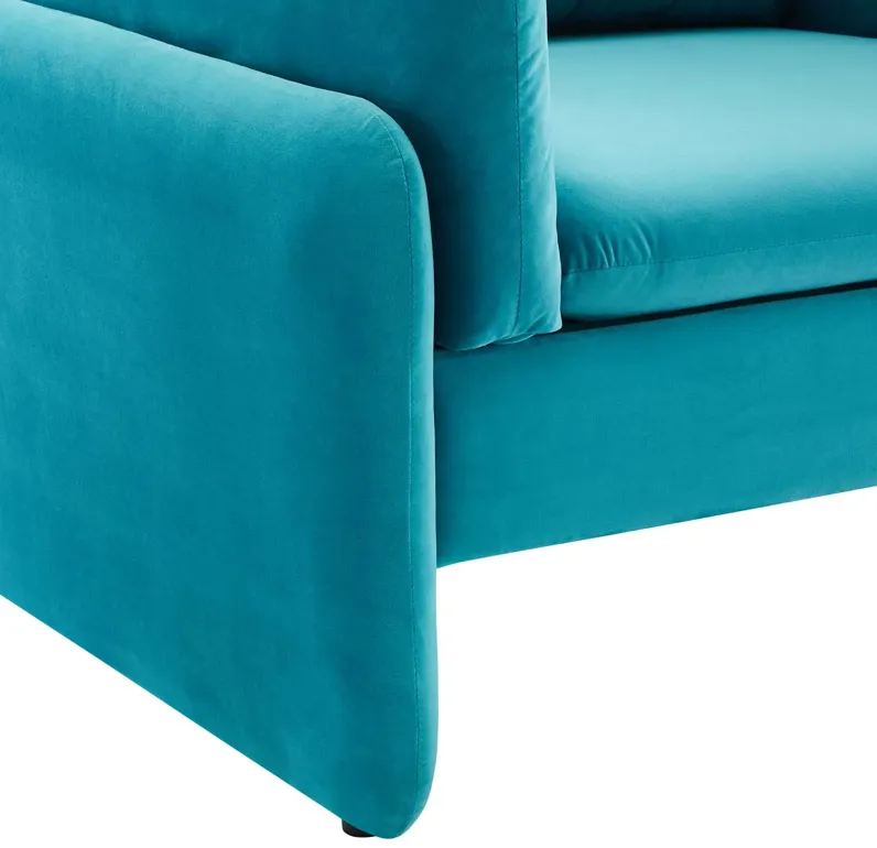 Indicate Performance Velvet Armchair