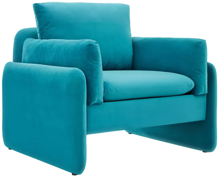 Indicate Performance Velvet Armchair