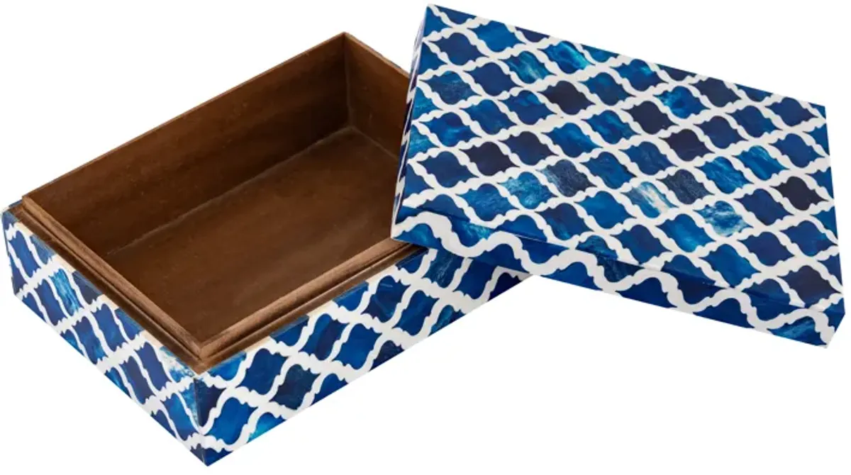 Tucker Box - Set of 2 Blue