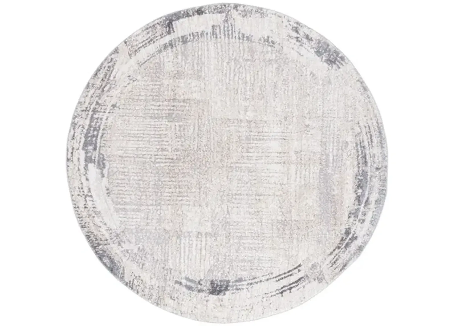 OPAL 416 Grey 6'-7' X 6'-7' Round Round Rug