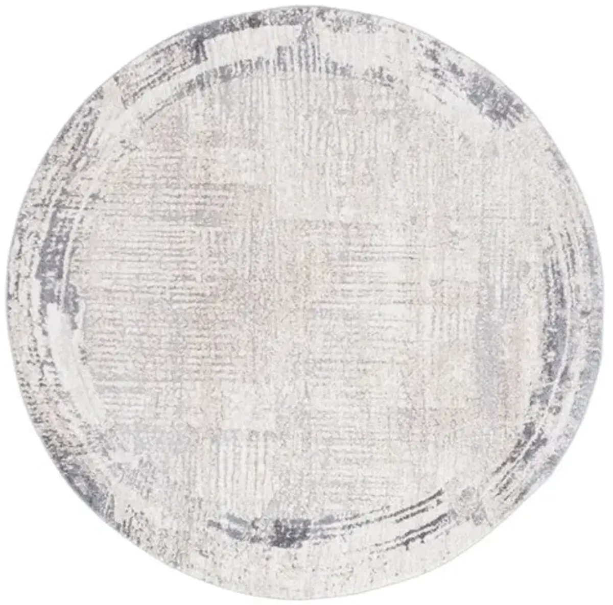 OPAL 416 Grey 6'-7' X 6'-7' Round Round Rug