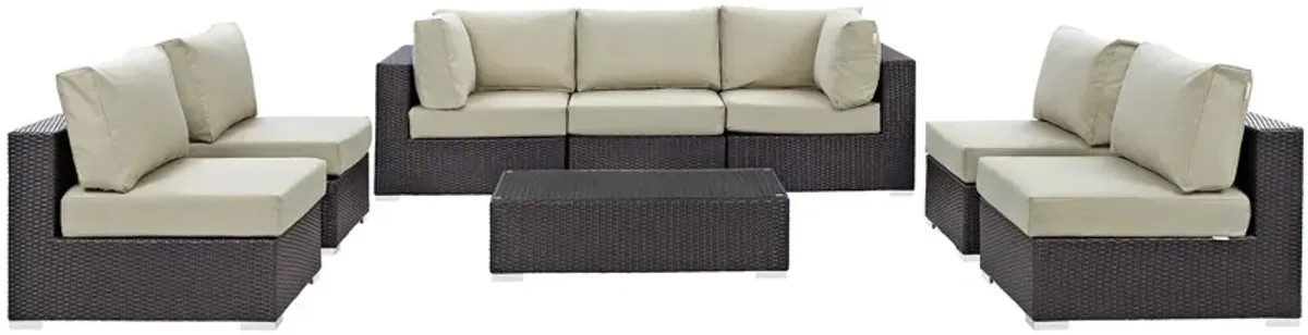 Convene 8-Piece Outdoor Sectional Set