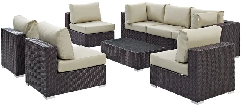 Convene 8-Piece Outdoor Sectional Set