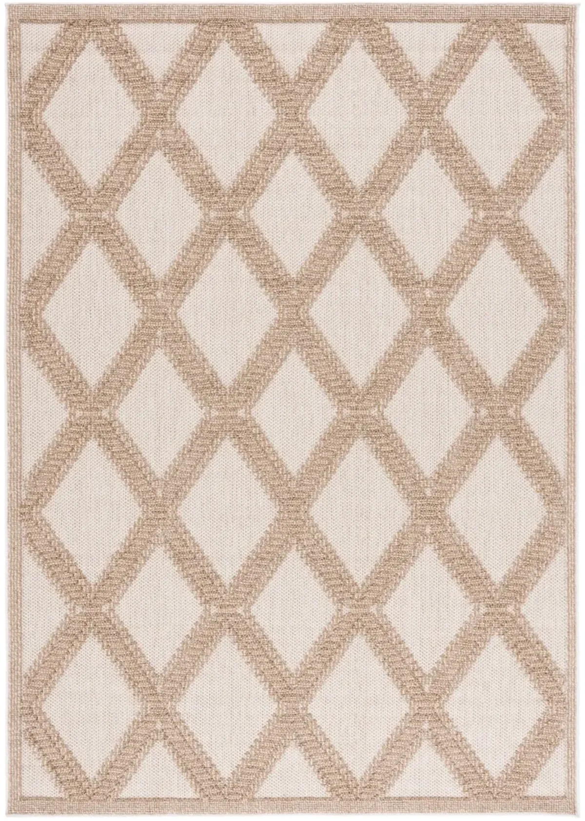 MSRO226 GLOBAL BEIGE  4' x 6' Small Rectangle Rug