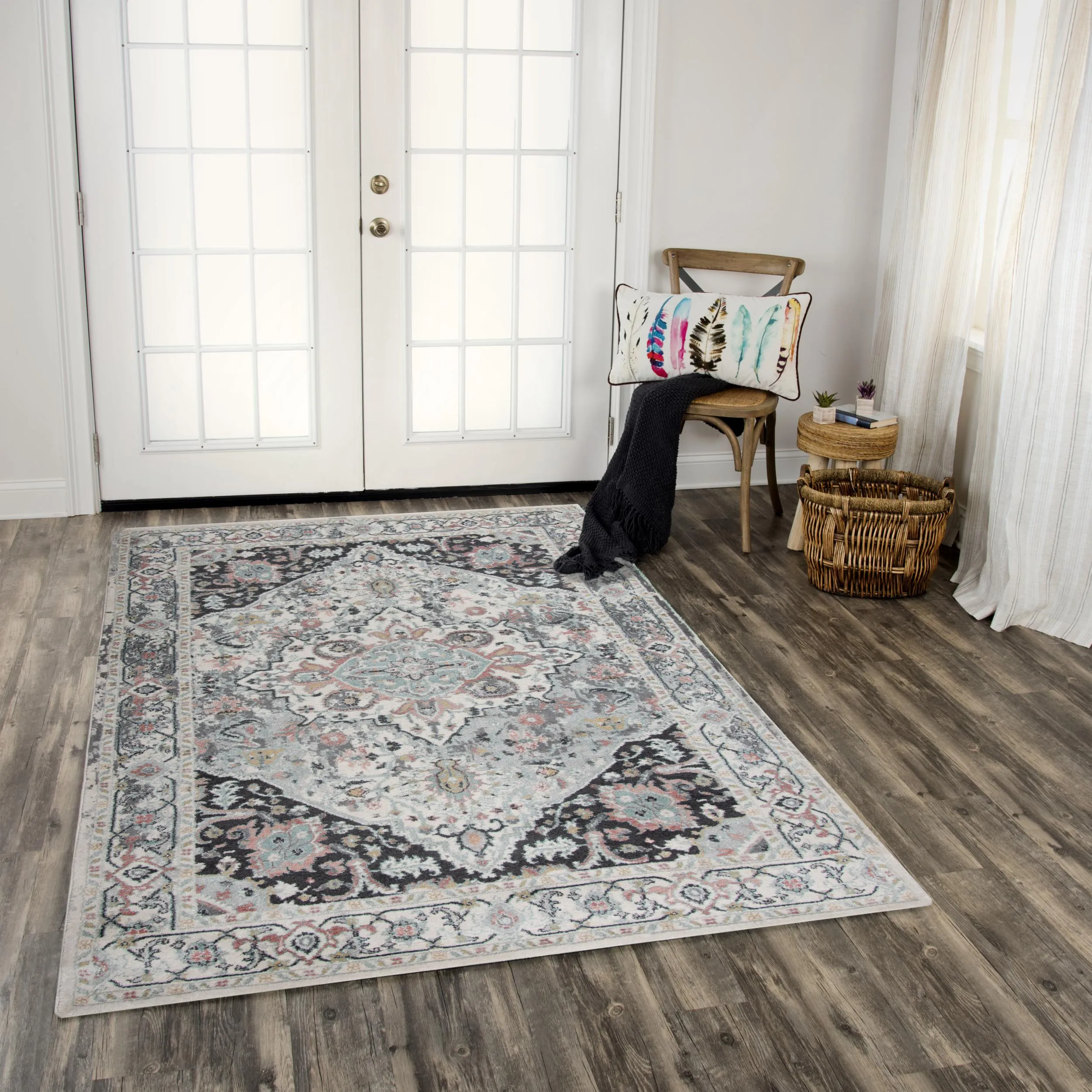 Odyssey Multi  Polypropylene 8' x 10' Rectangle Rug