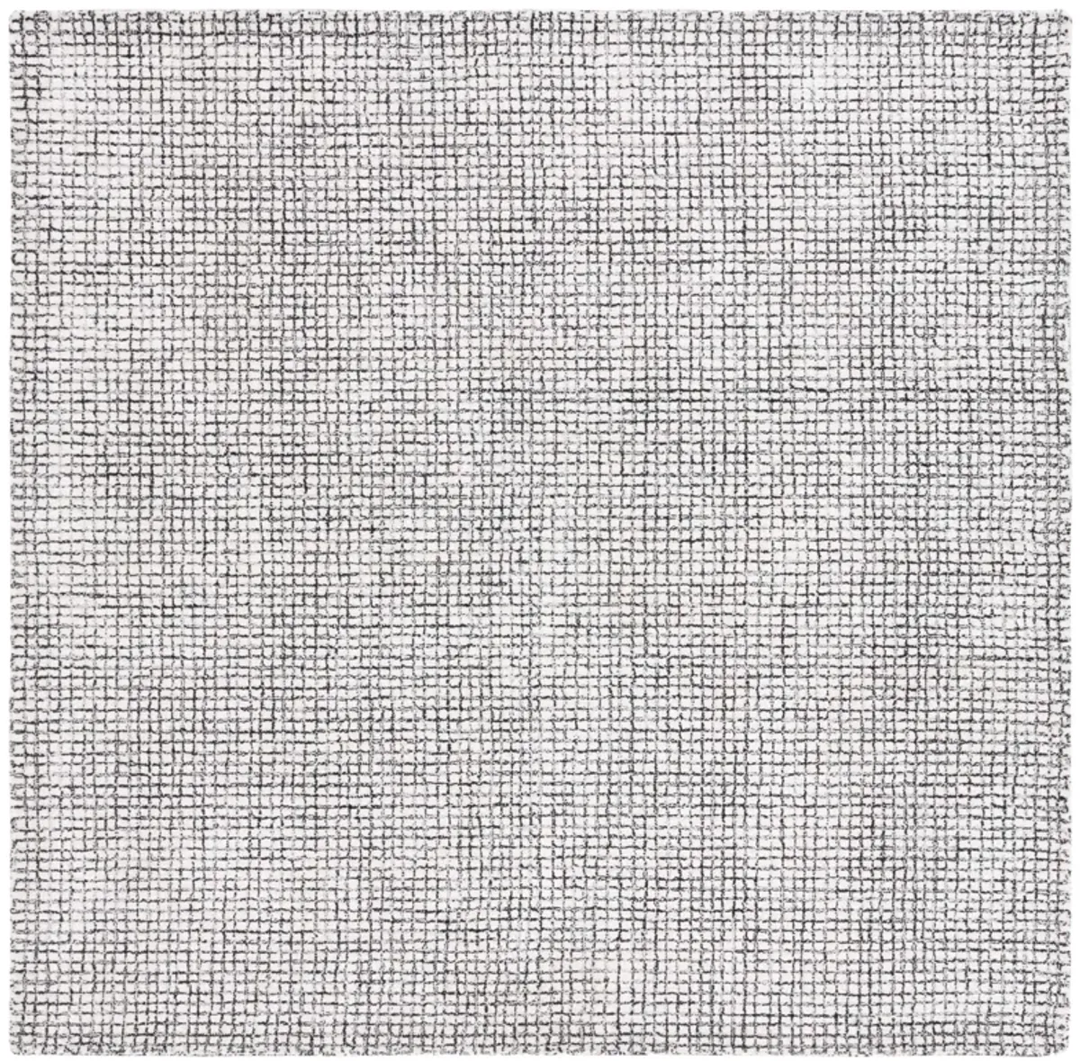 ABSTRACT Hand Tufted 4' x 4' Square area rug