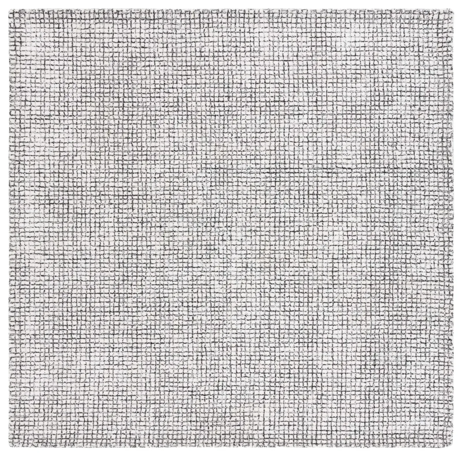 ABSTRACT 470 IVORY  4' x 4' Square Square Rug