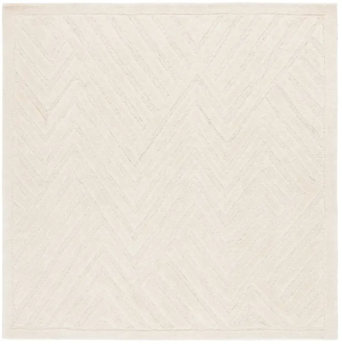 MYKONOS 402 IVORY 6' x 6' Square Square Rug