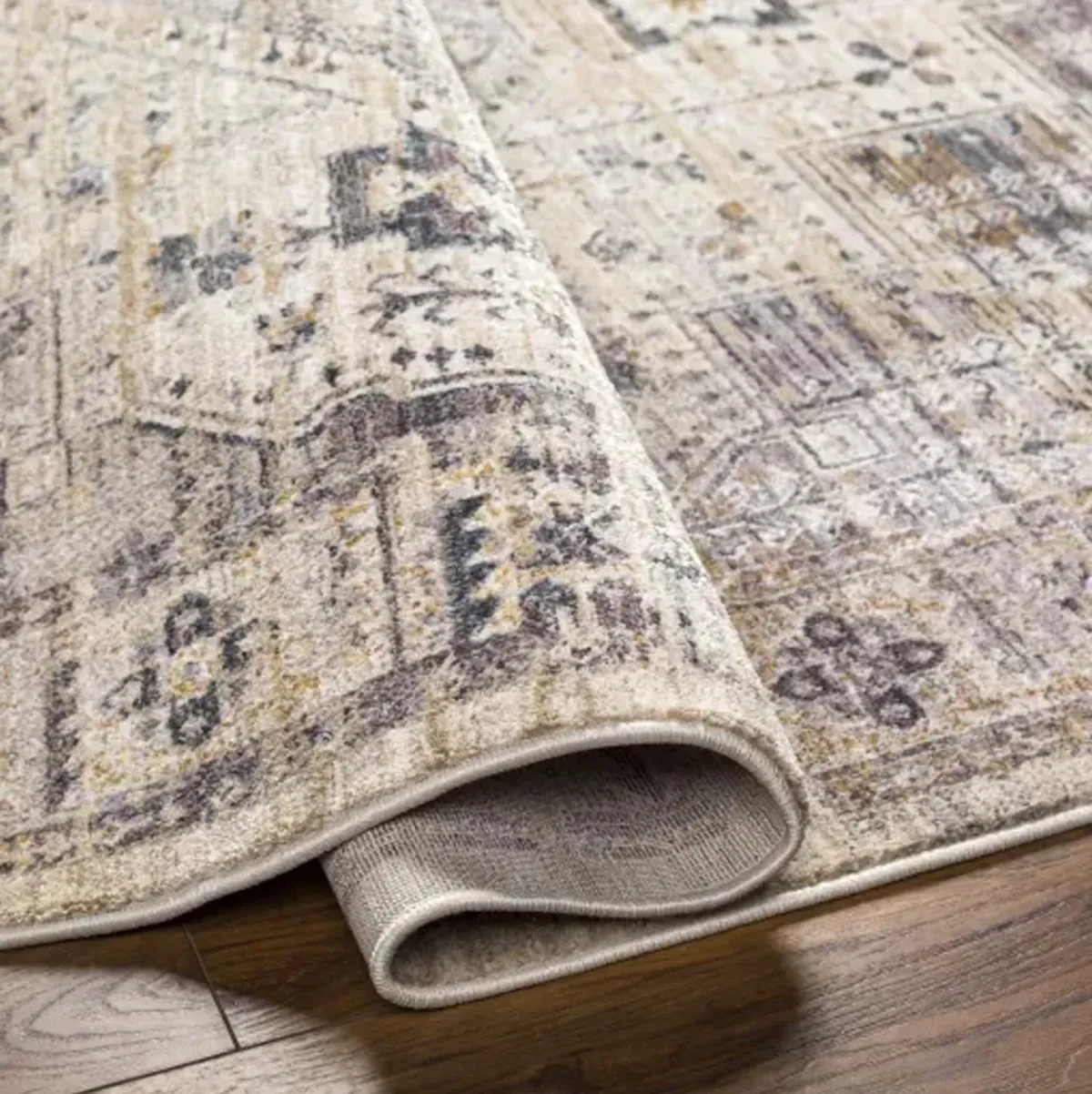 Aida AAD-2307 5' x 7'9" Machine Woven Rug