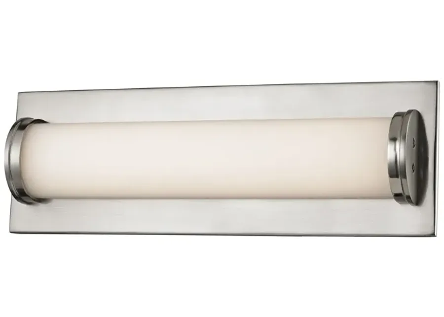 Barrie 13.5" Wide 1-Light Vanity Light - Satin Nickel