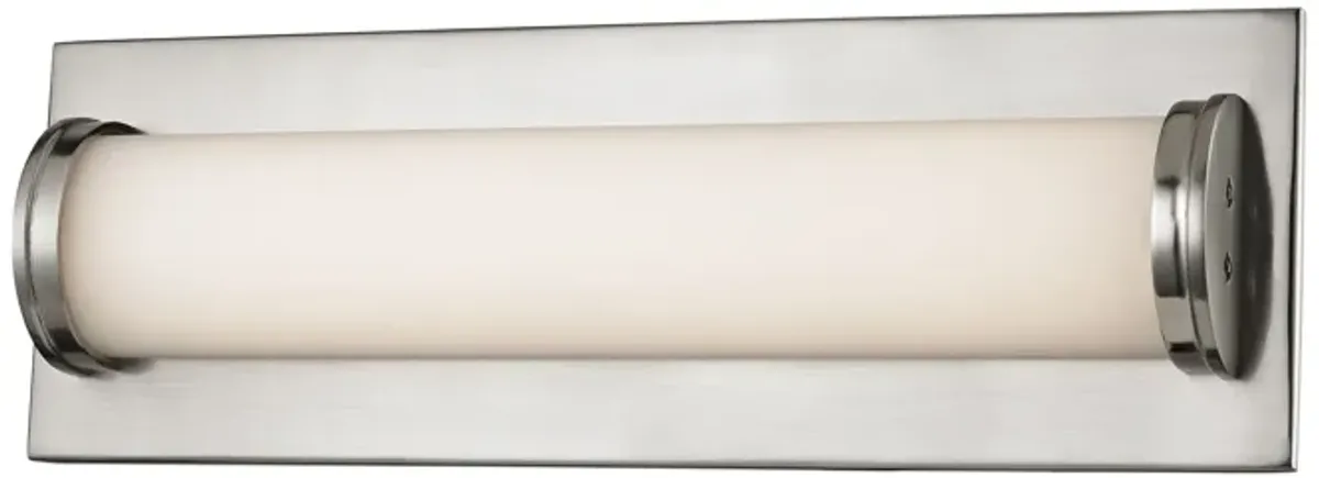 Barrie 13.5" Wide 1-Light Vanity Light - Satin Nickel