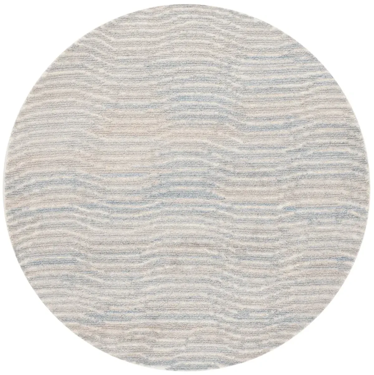 RENEWAL Hand Tufted 6' x 6' Round area rug