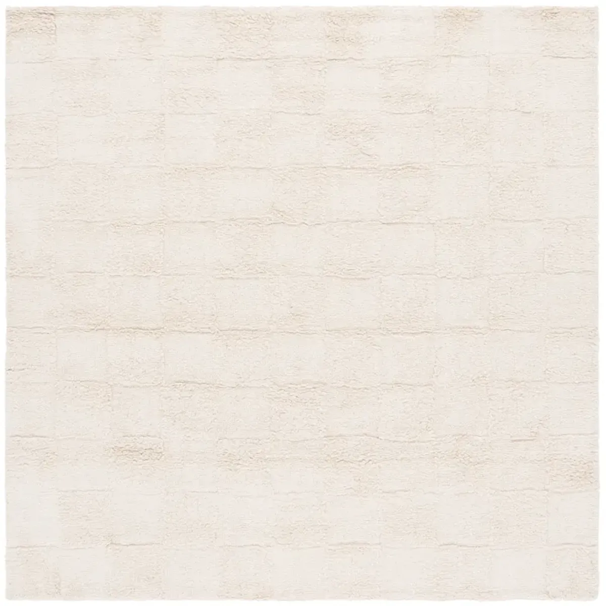 EASY CARE Hand Tufted 6' x 6' Square area rug