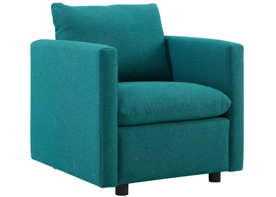 Activate Upholstered Fabric Armchair