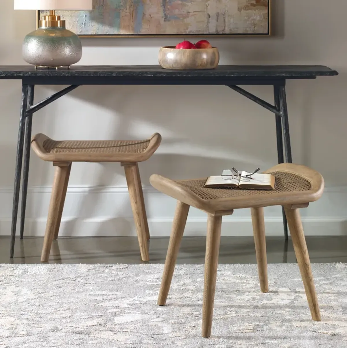 Arne Scandinavian Small Bench