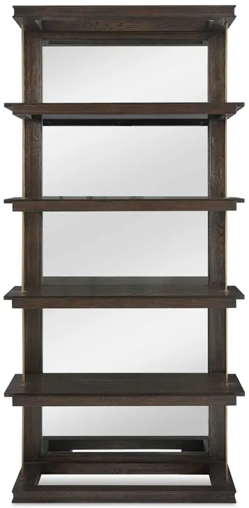 Kai Dark Walnut Etagere