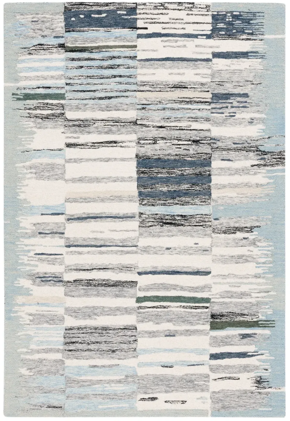 EBONY Hand Tufted 6' x 9' area rug