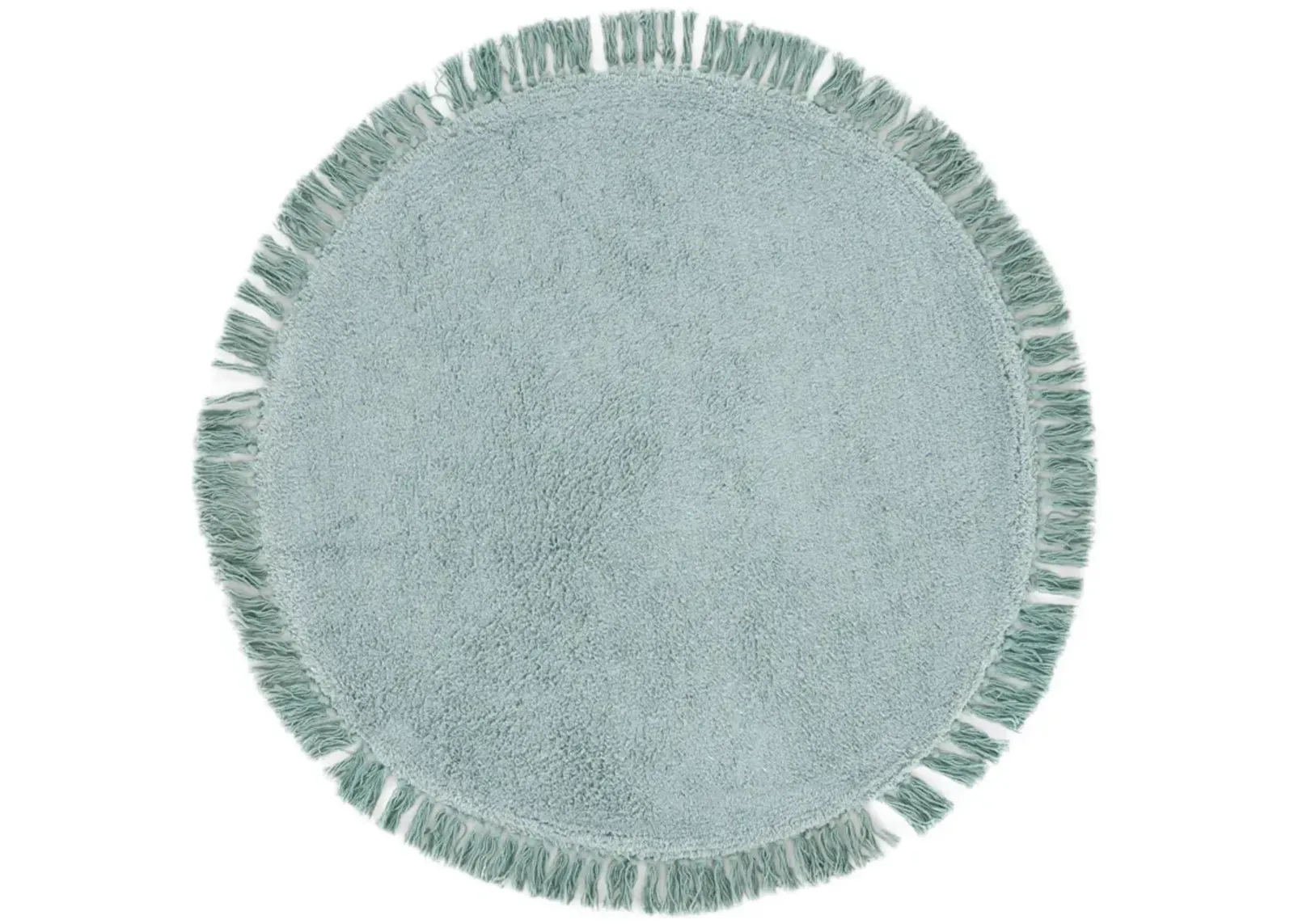 EASY CARE 221 TURQUOISE 6' x 6' Round Round Rug