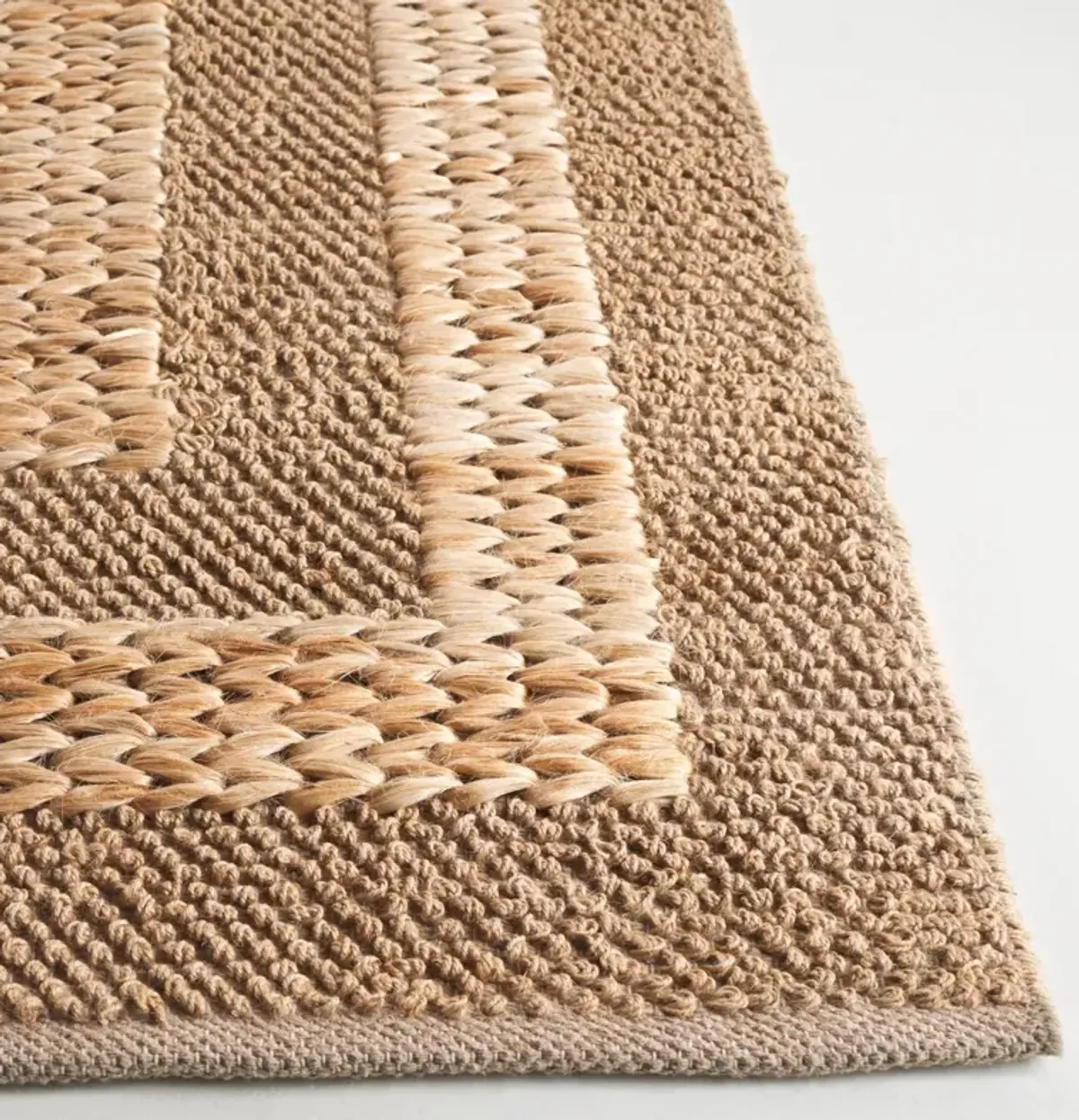 NATURAL FIBER 378 NATURAL 2'-3' x 8' Runner Rug