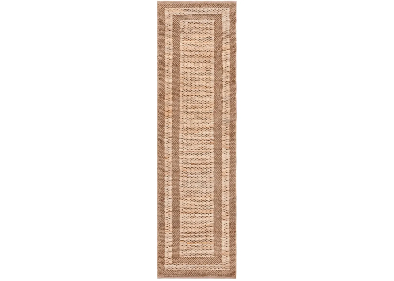 NATURAL FIBER 378 NATURAL 2'-3' x 8' Runner Rug