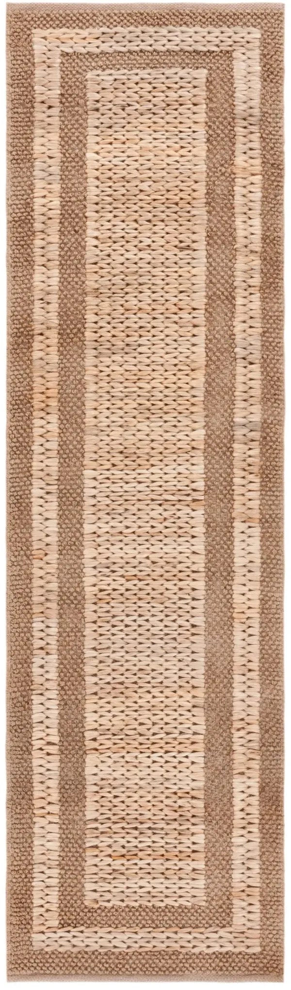NATURAL FIBER Hand Woven 2'-3' x 8' runner