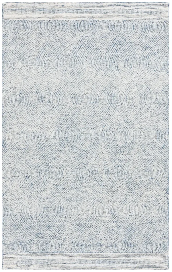 ABSTRACT Hand Tufted 8' x 10' area rug