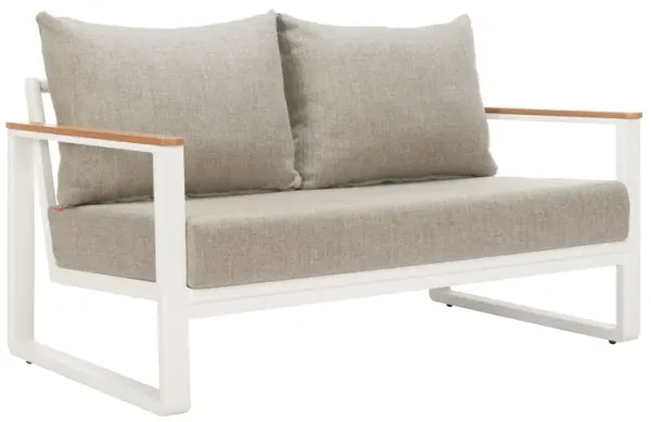 Welt Sofa Taupe & White