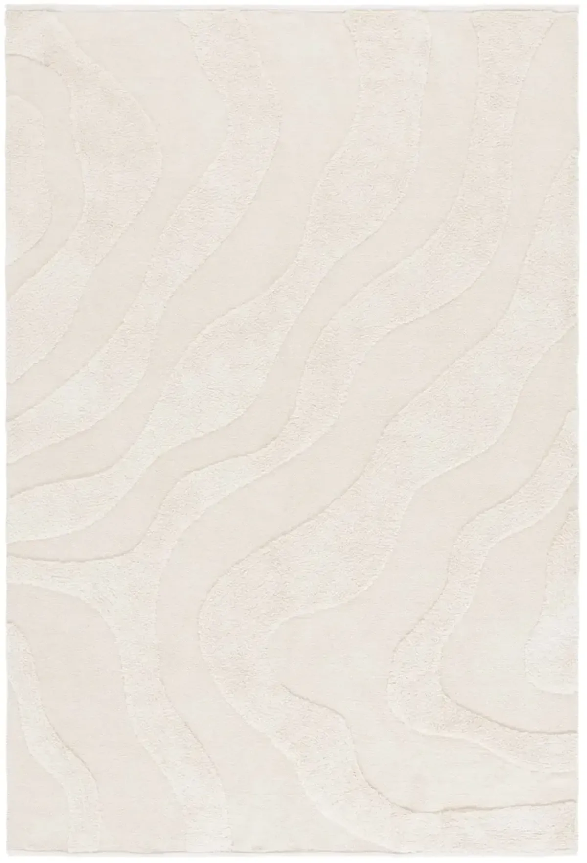 EASY CARE 218 IVORY 6' x 9' Medium Rectangle Rug