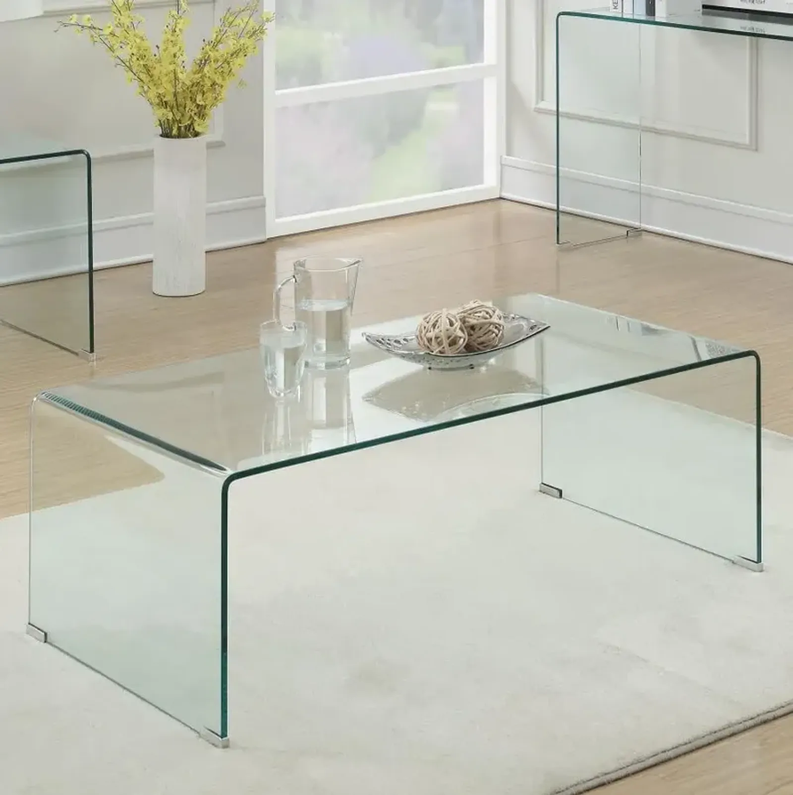 Ripley Rectangular Coffee Table Clear