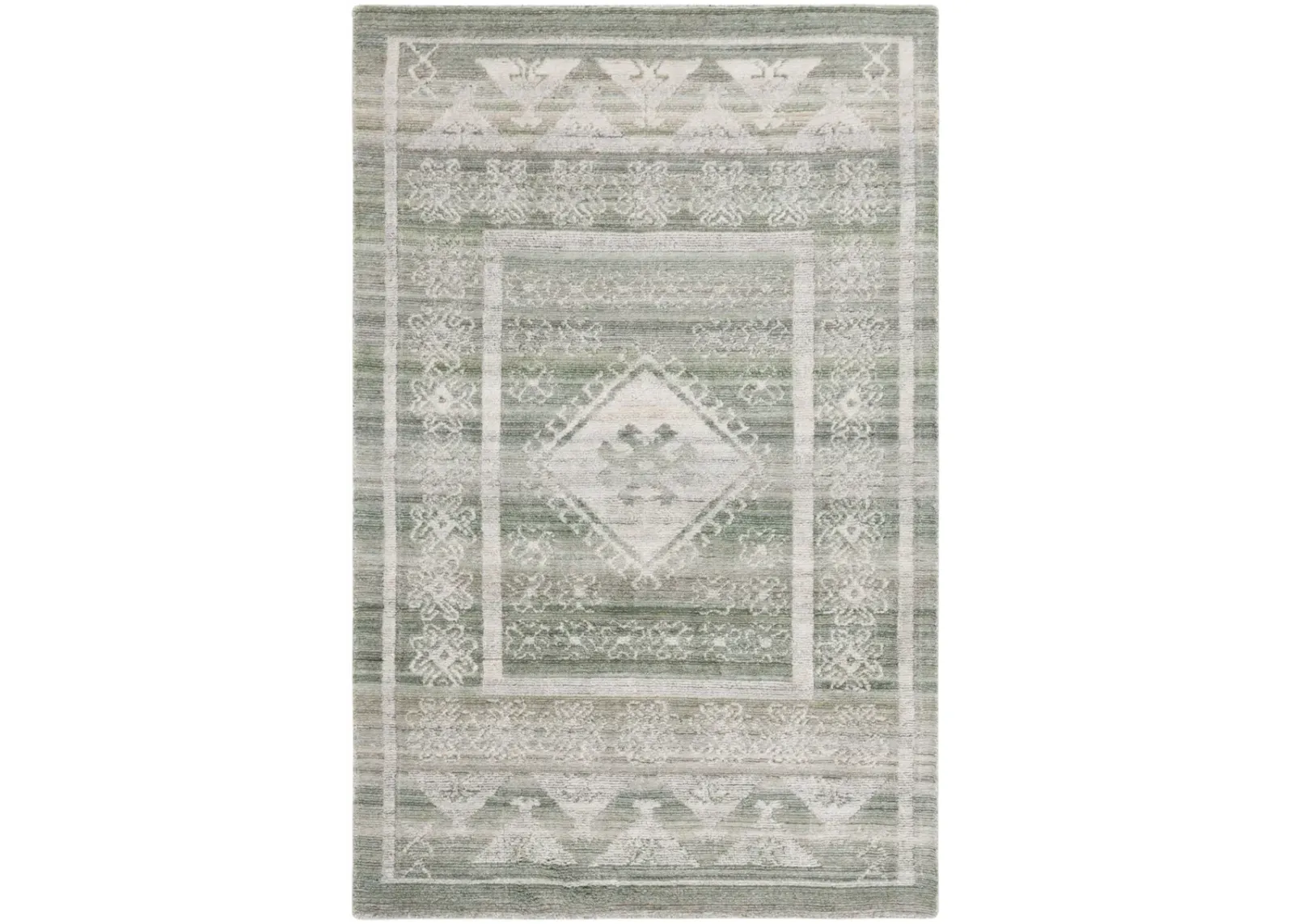 MARQUEE 108 GREEN  3' x 5' Small Rectangle Rug