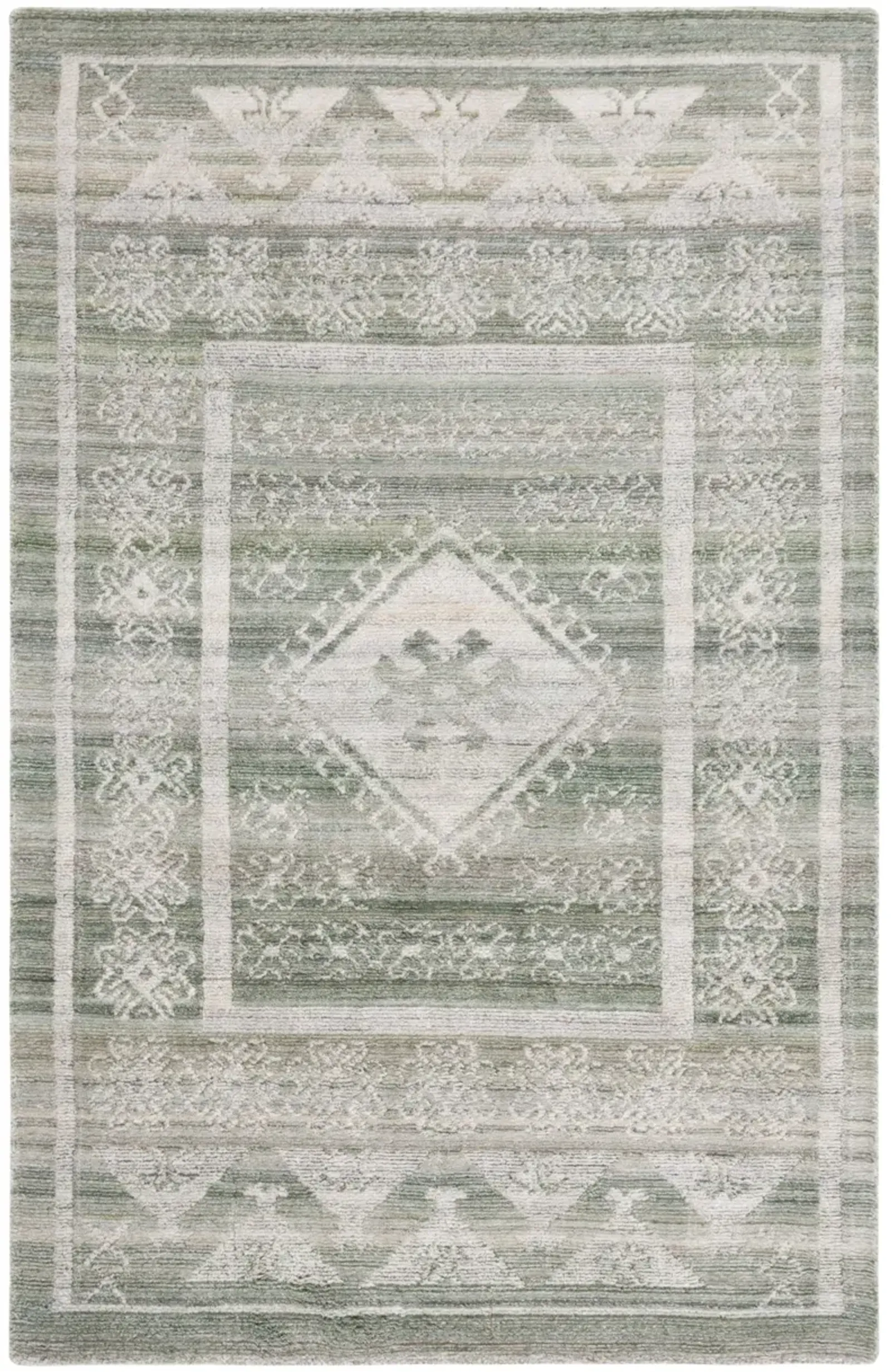 MARQUEE 108 GREEN  3' x 5' Small Rectangle Rug