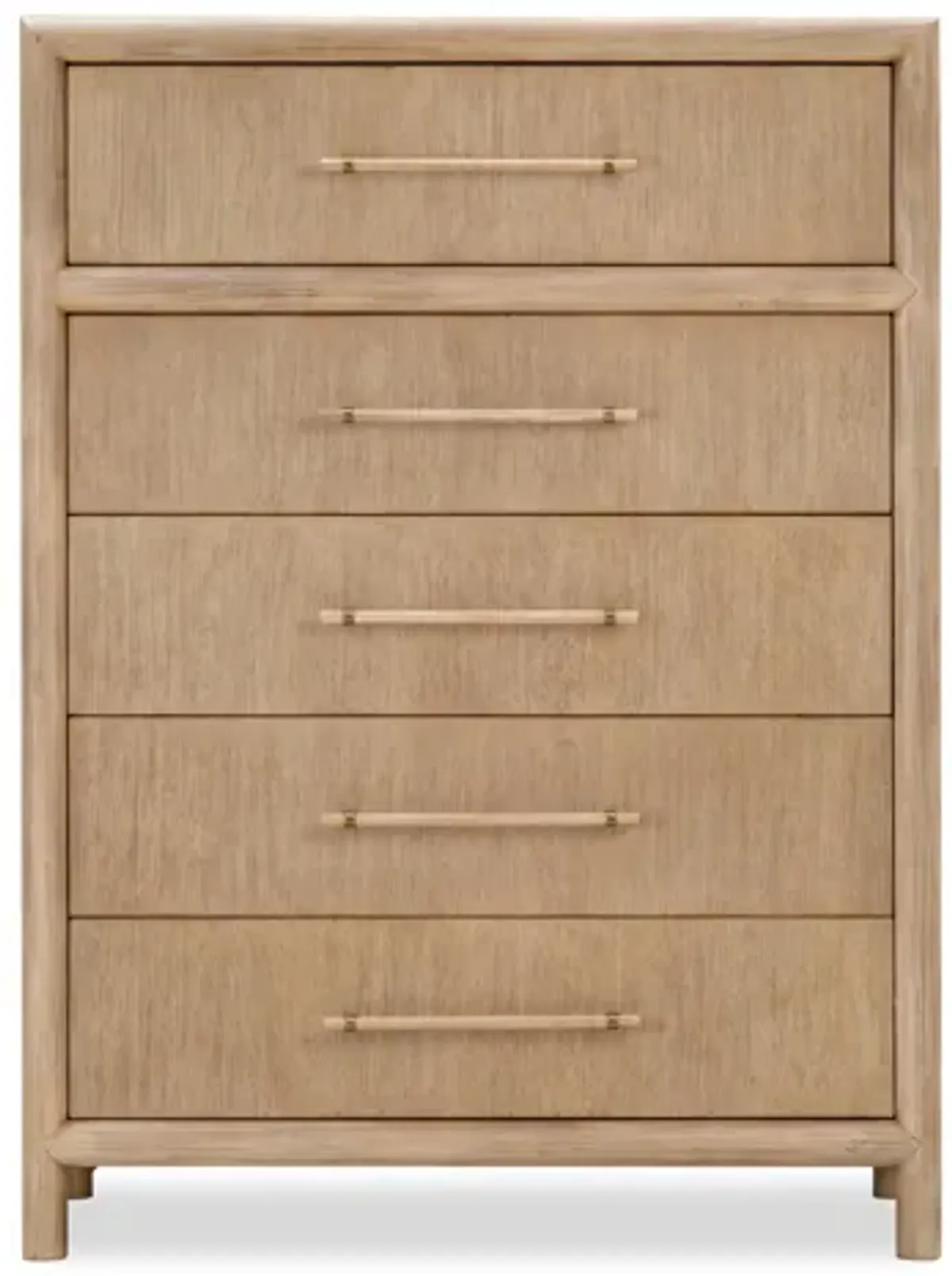 Dorsey Five Drawer Chest in Granola