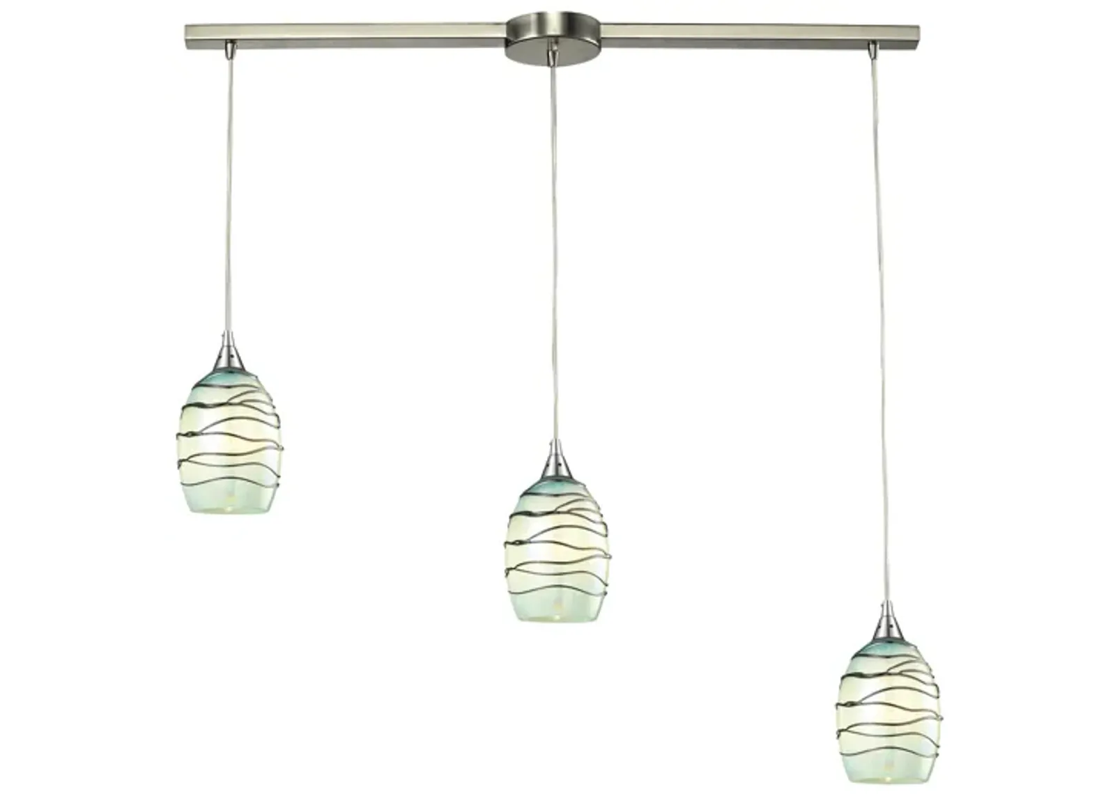 Vines Configurable Multi Pendant - Satin Nickel