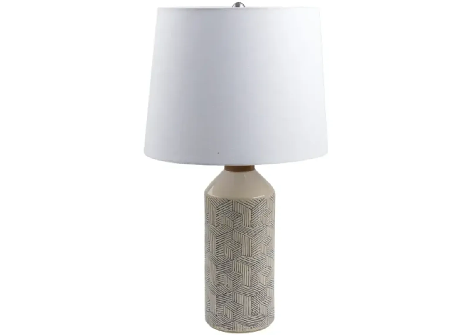 Gouverneur GUV-001 23"H x 13"W x 13"D Accent Table Lamp