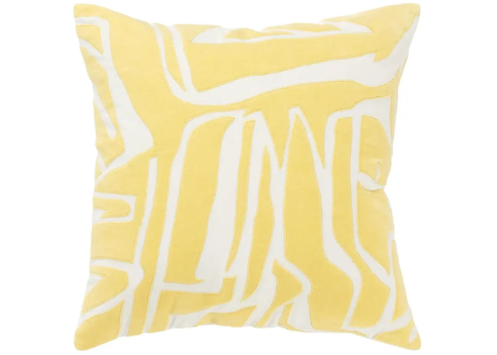 abstract ivory Pillow