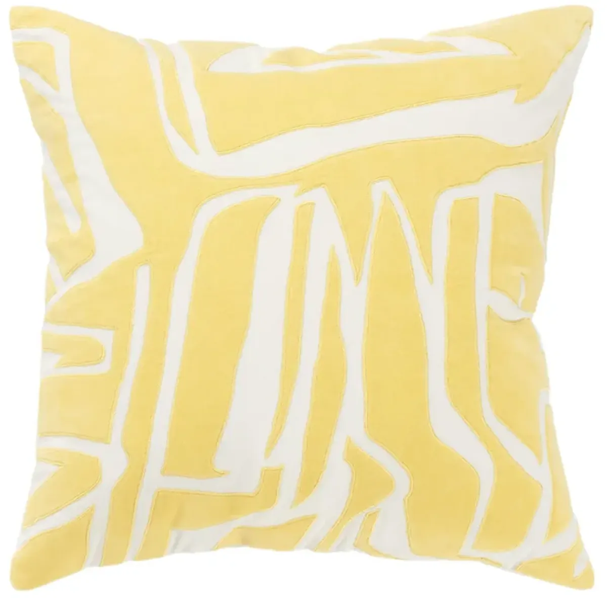 abstract ivory Pillow