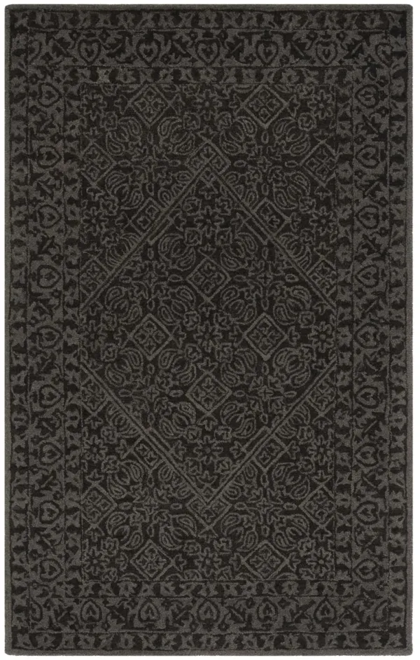DIP DYE Hand Tufted 5' x 8' area rug