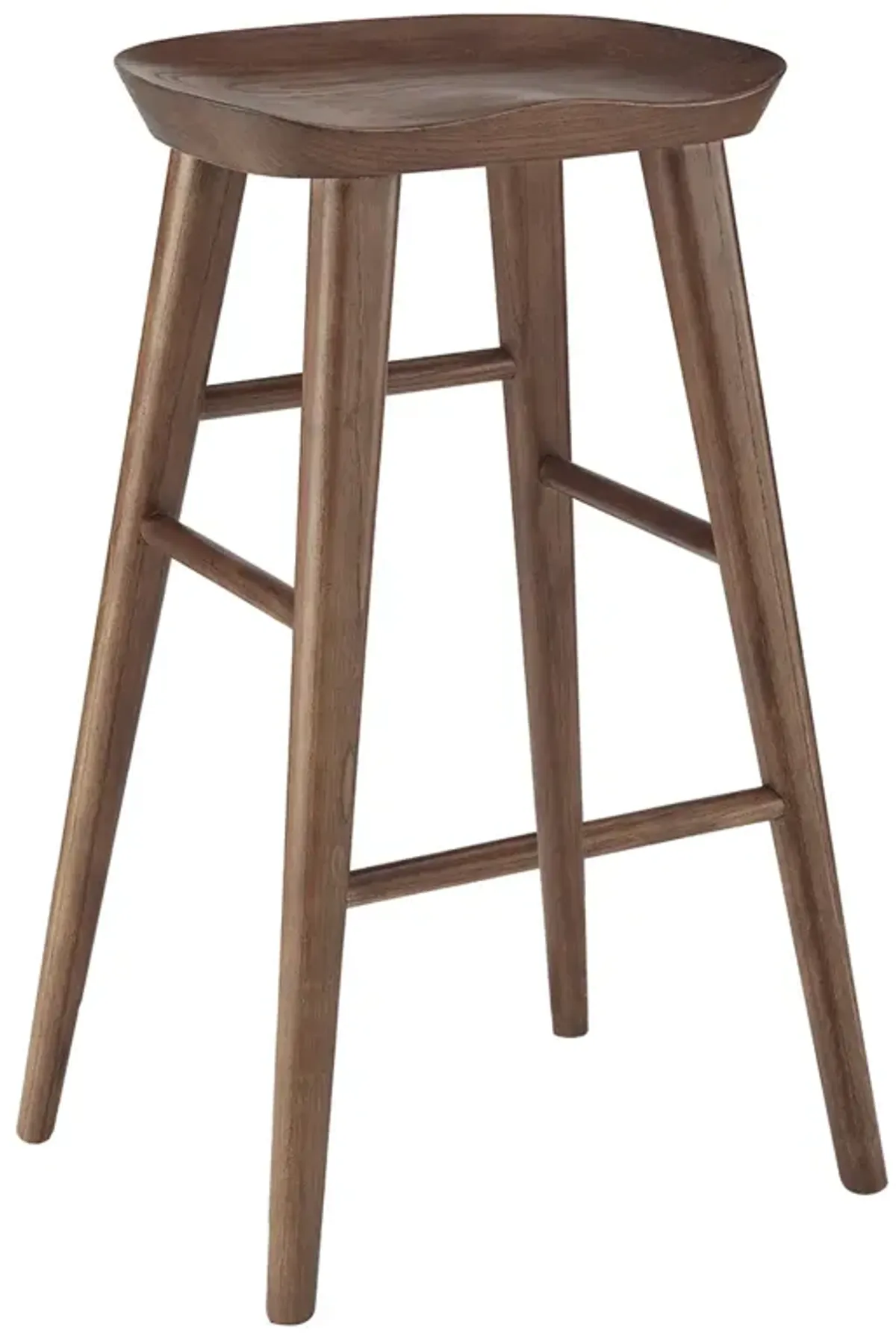 Vieno Bar Stool in Walnut - Set of 1