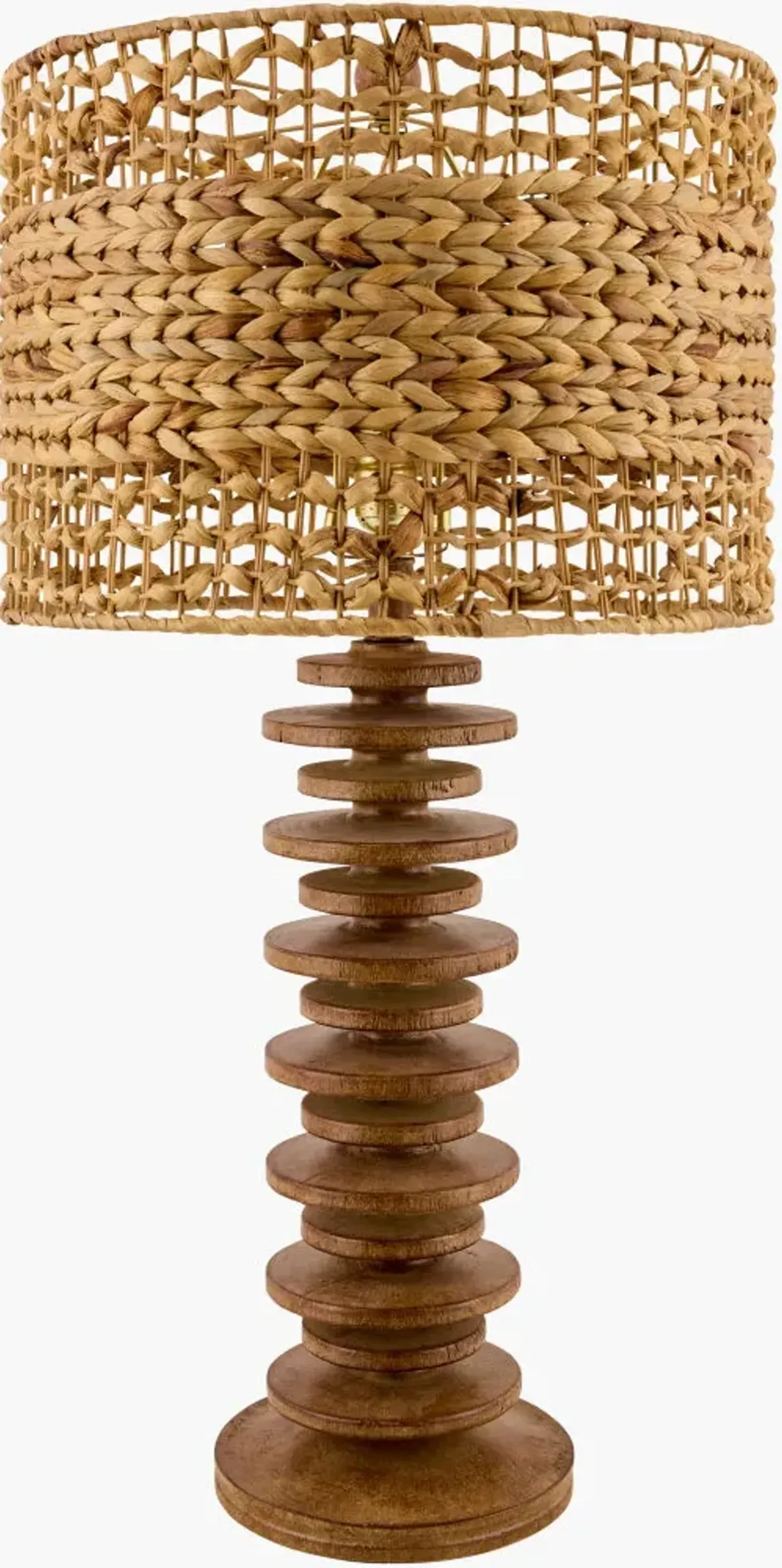 Ukwi 31"H x 16"W x 16"D Accent Table Lamp