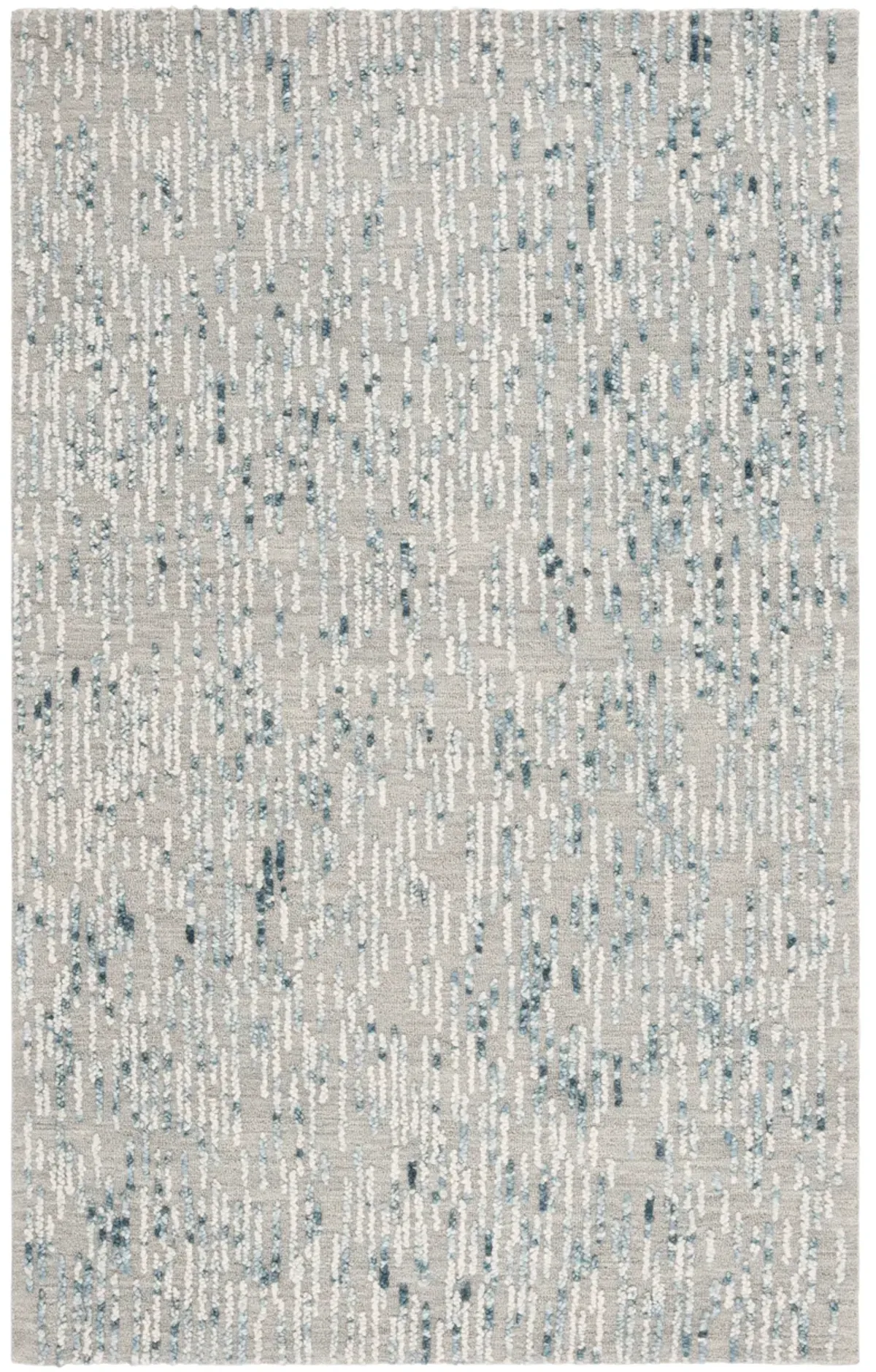 ABSTRACT Hand Tufted 4' x 6' area rug