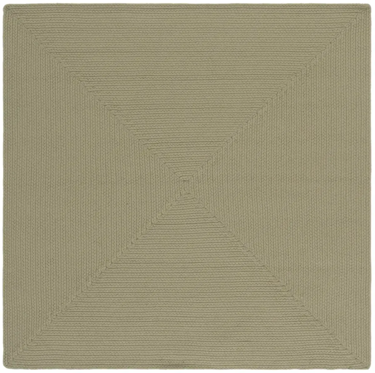 BRAIDED Hand Woven 6' x 6' Square area rug