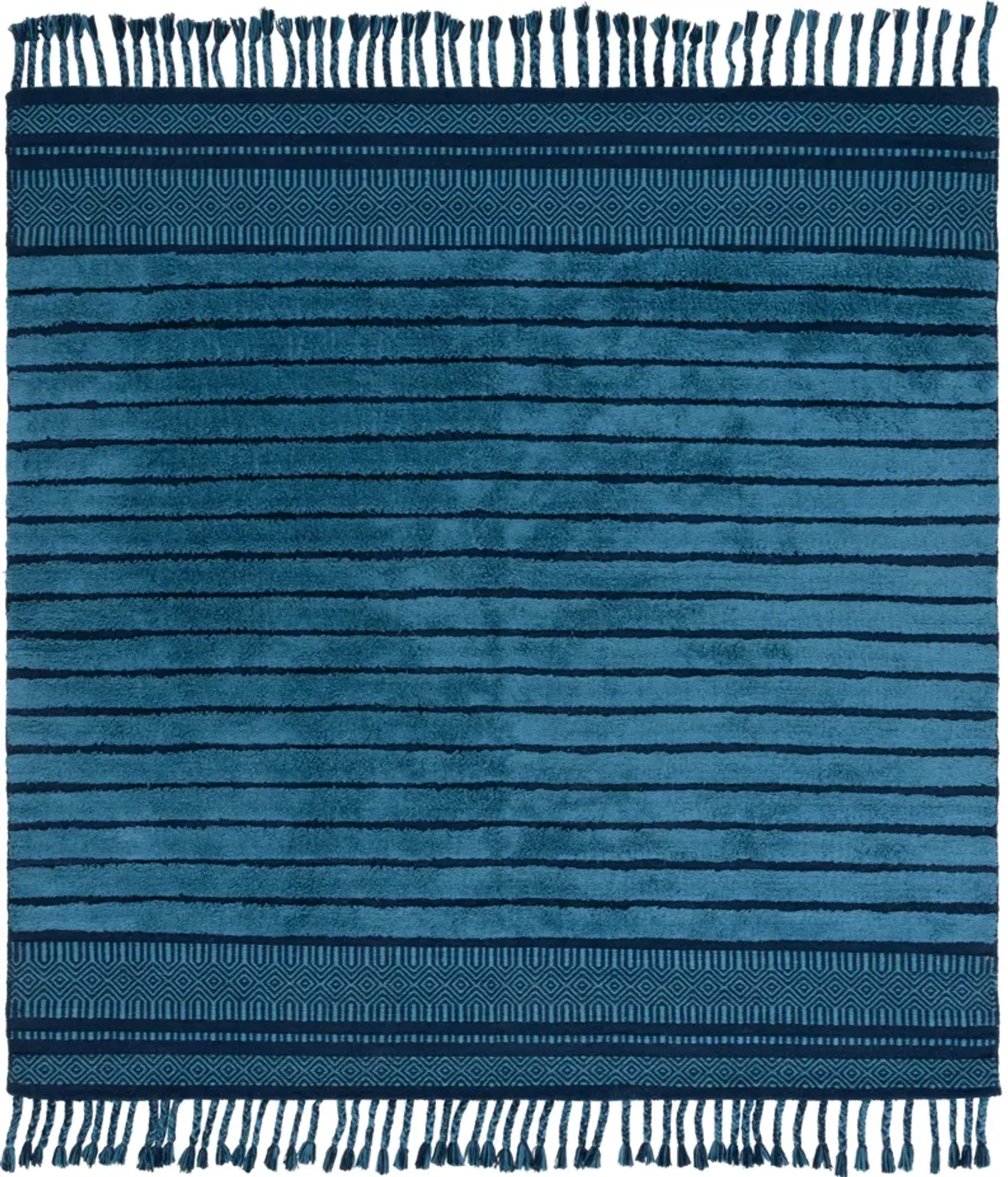 KILIM COLLECTION Hand Woven 6' x 6' Square area rug