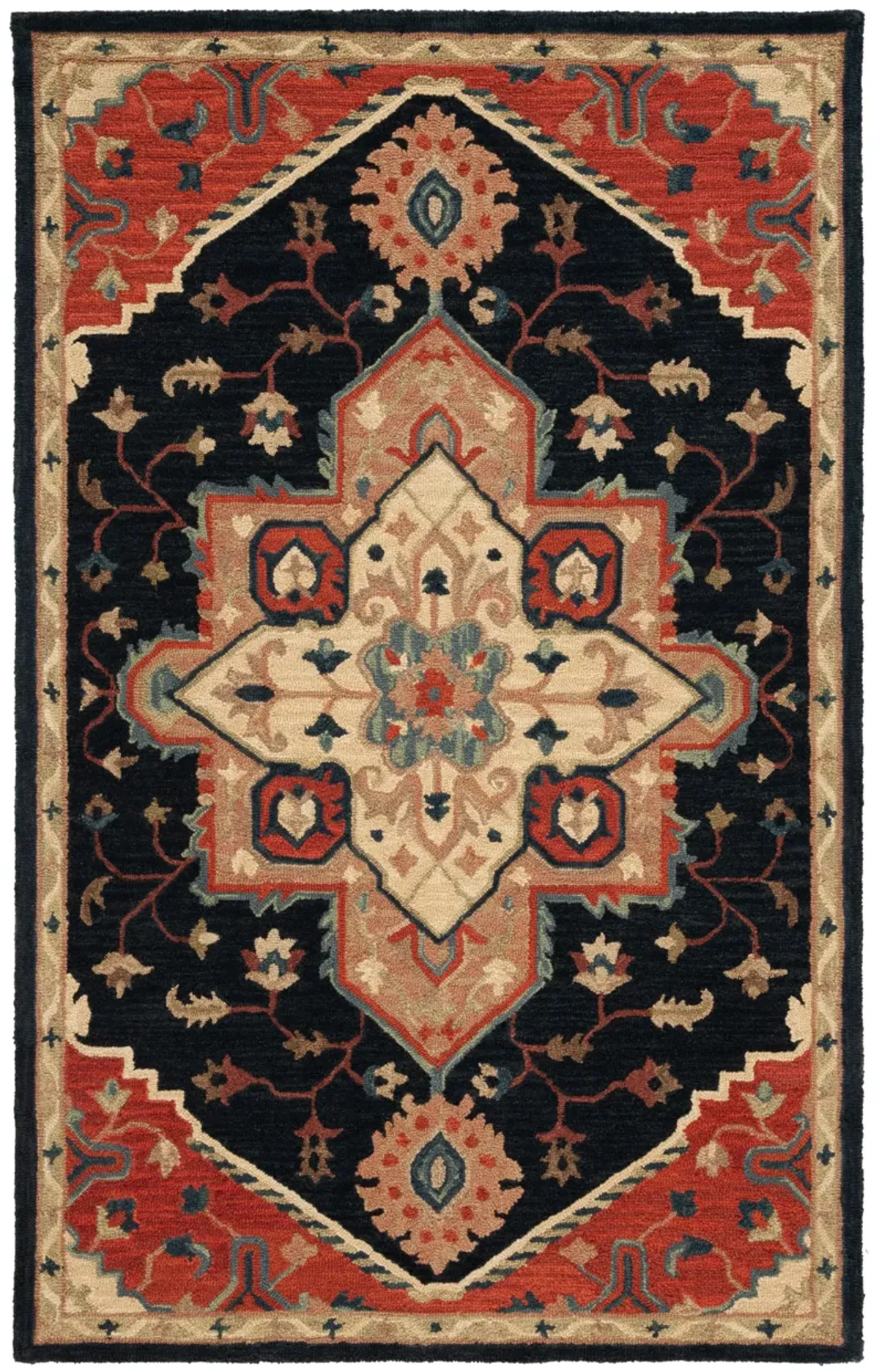 HERITAGE Hand Tufted 3' x 5' area rug