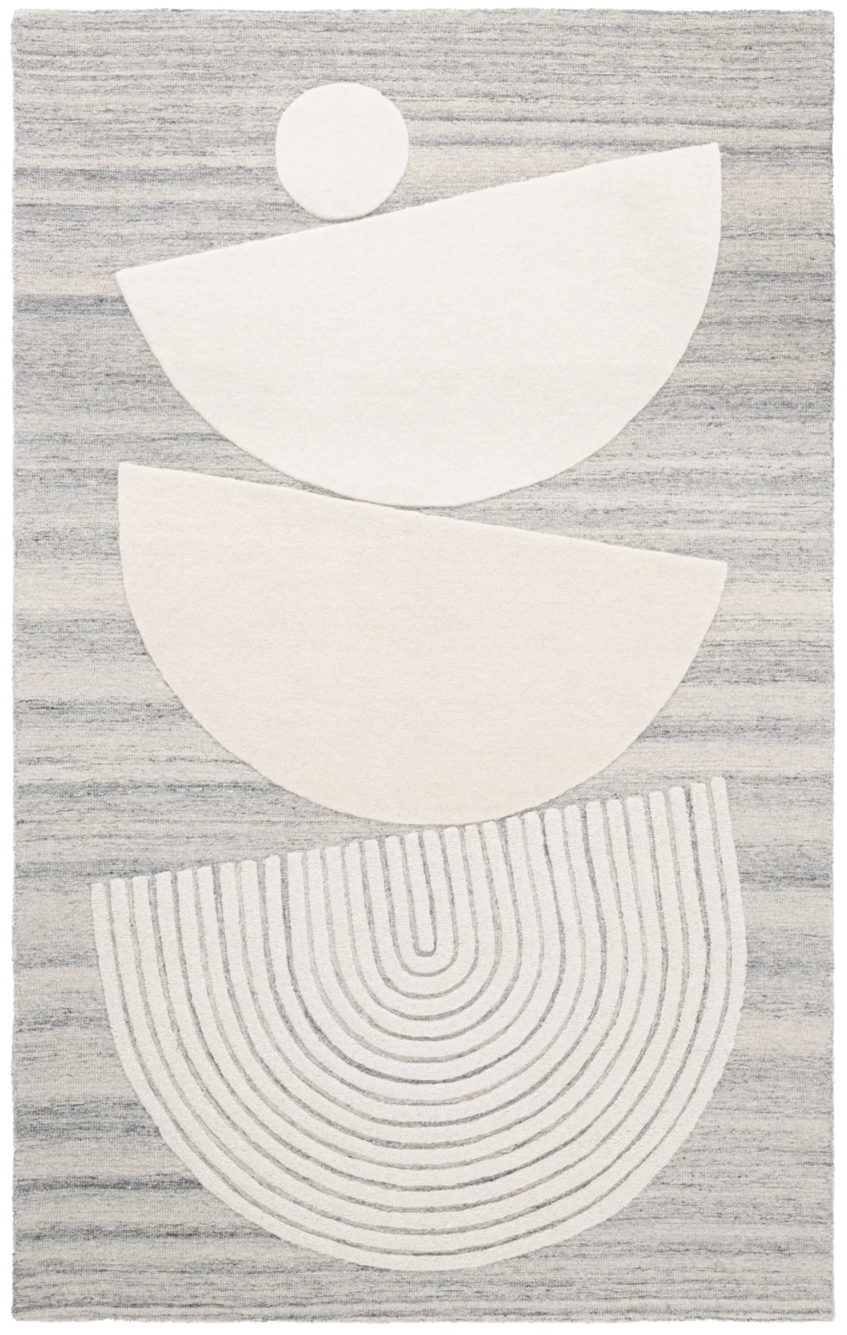 EBONY Hand Tufted 6' x 9' area rug