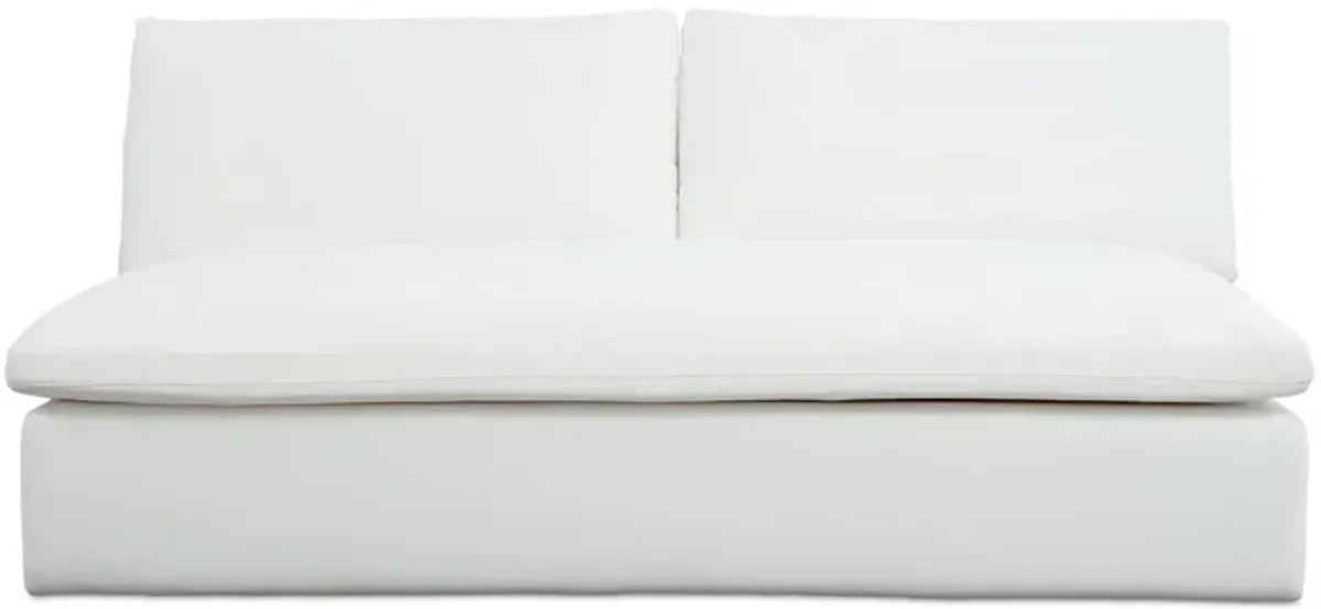 Miles Outdoor Sofa White