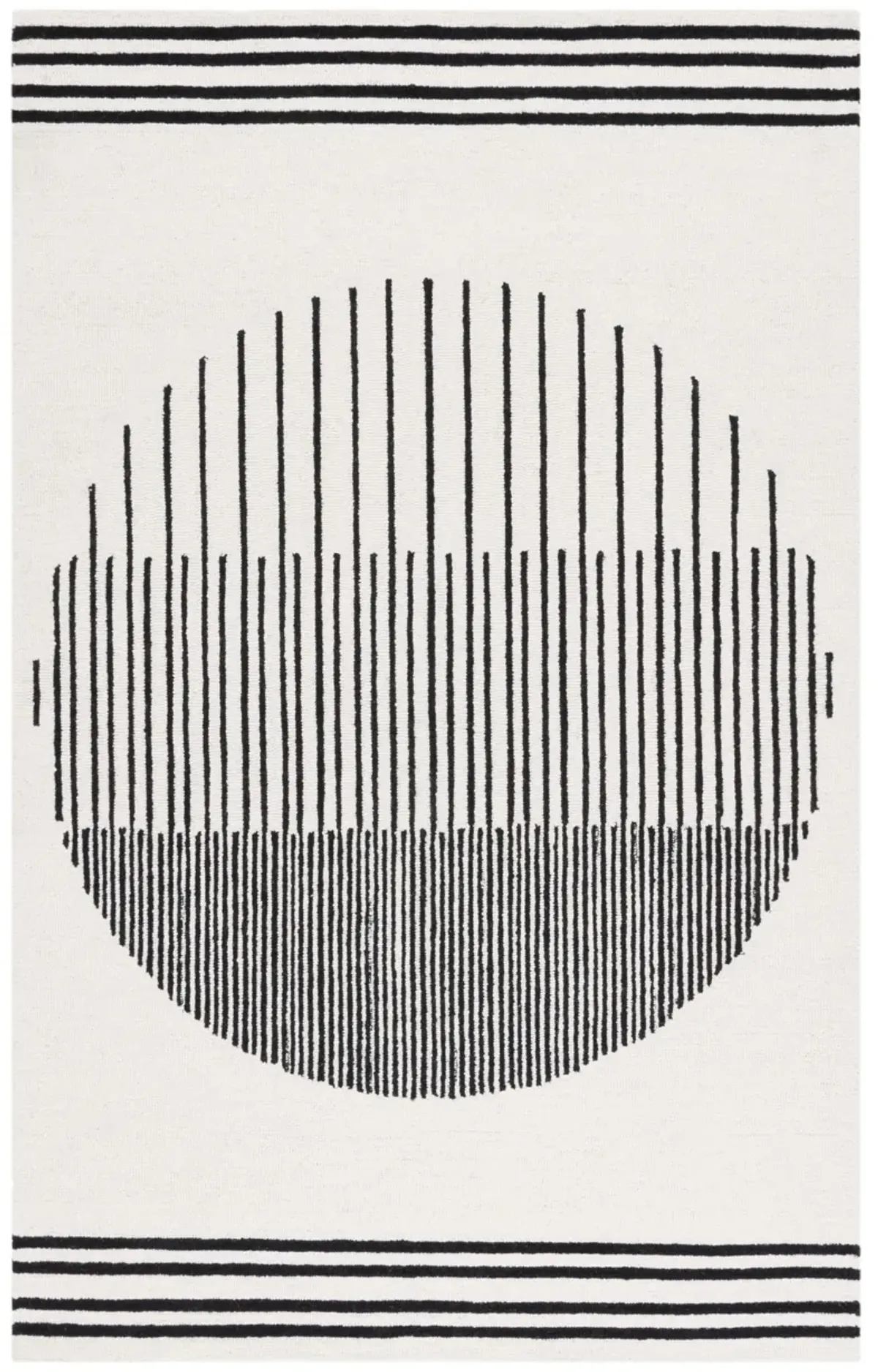 RODEO DRIVE Hand Tufted 5' x 8' area rug